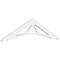 Ekena Millwork Pitch Stanford Architectural Grade PVC Gable Pediment, 48"W x 12"H x 1"P (6/12) GPP048X012X100STA - alternate 1